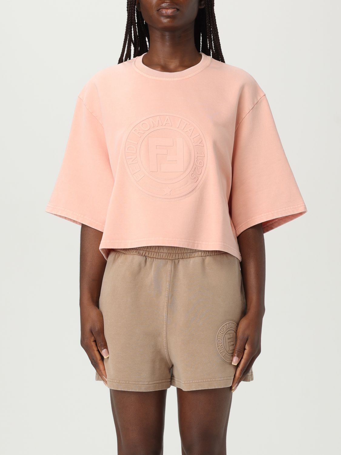 [Fendi] T-shirts Short Sleeve FW25 FS9718ASNH F1RX7