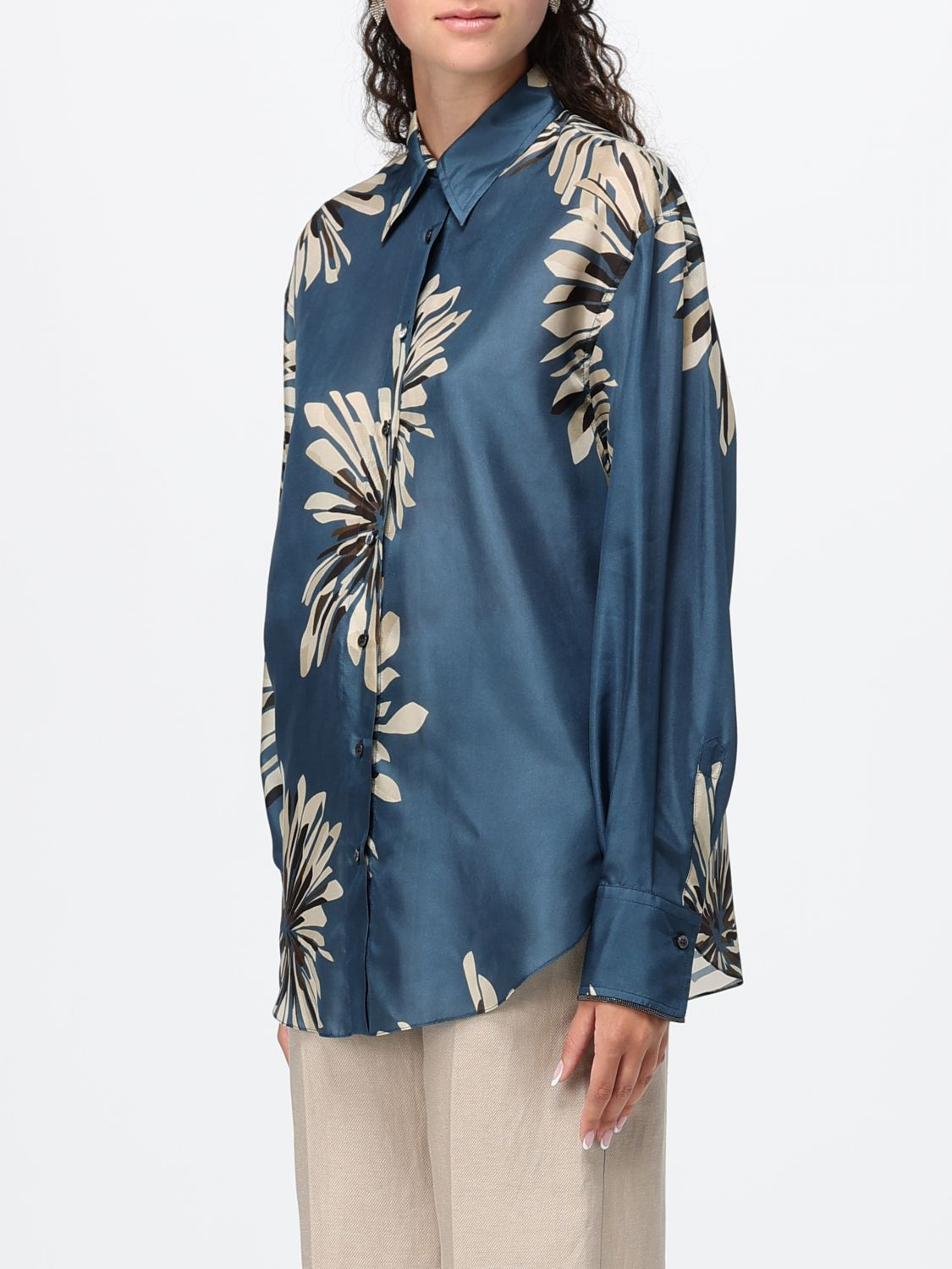 [Brunello Cucinelli] Shirts Long Sleeve SS26 MQ967RH206 02C