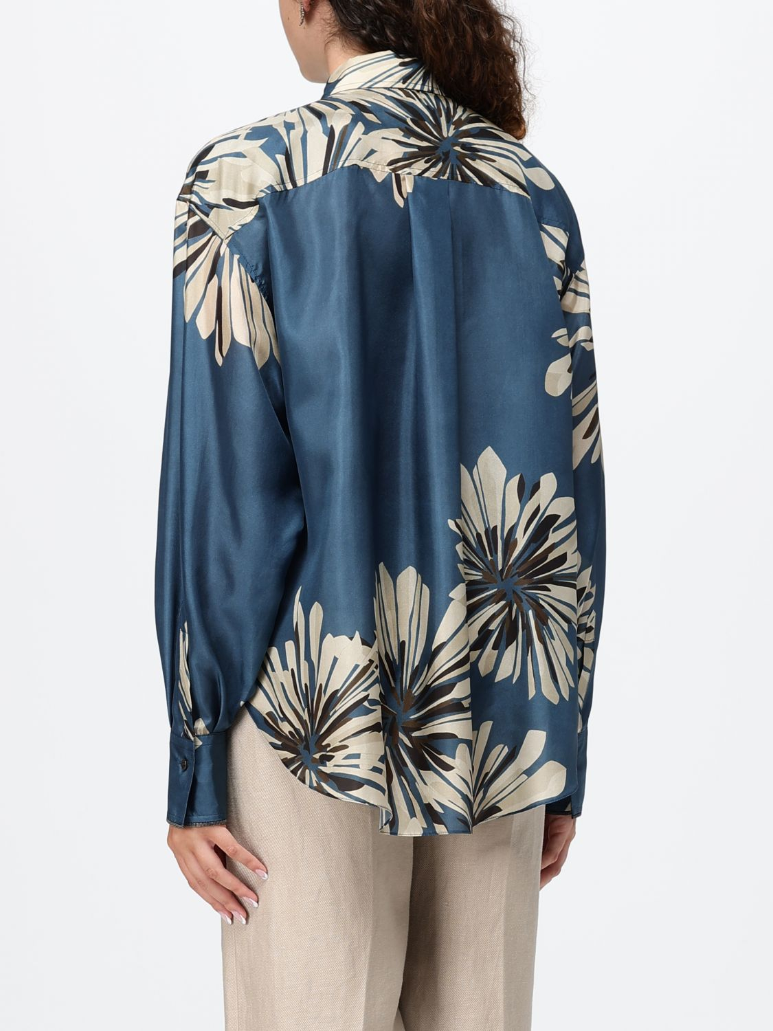 [Brunello Cucinelli] Shirts Long Sleeve SS26 MQ967RH206 02C