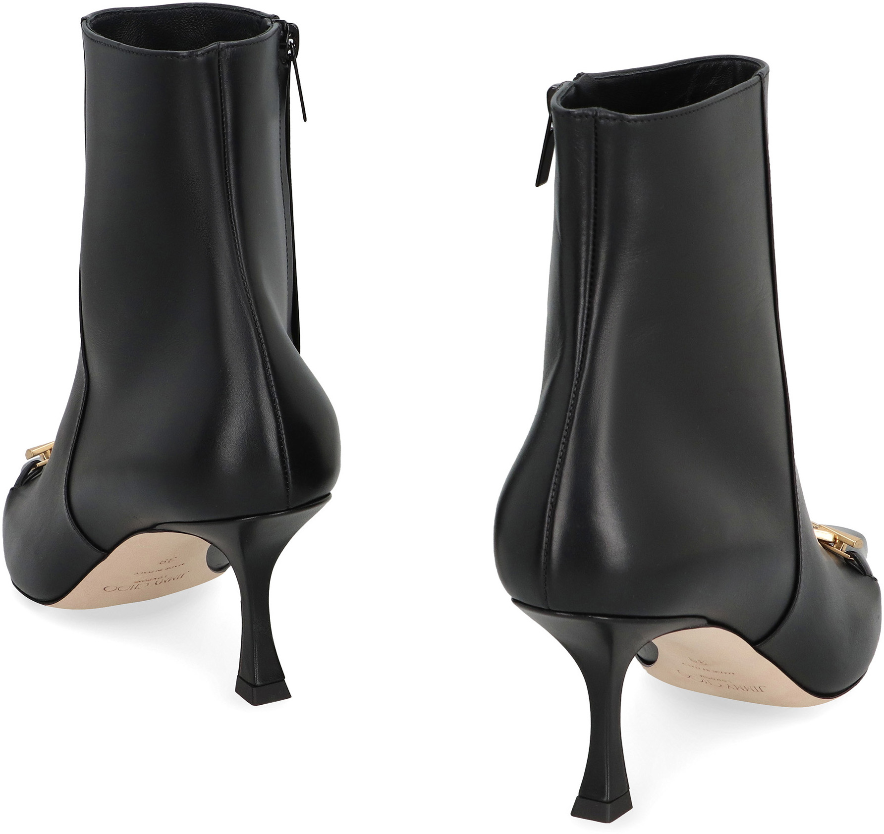 [Jimmy Choo] Ankle Boots SS25 RYKERAB70BXK_BLACKGOLD