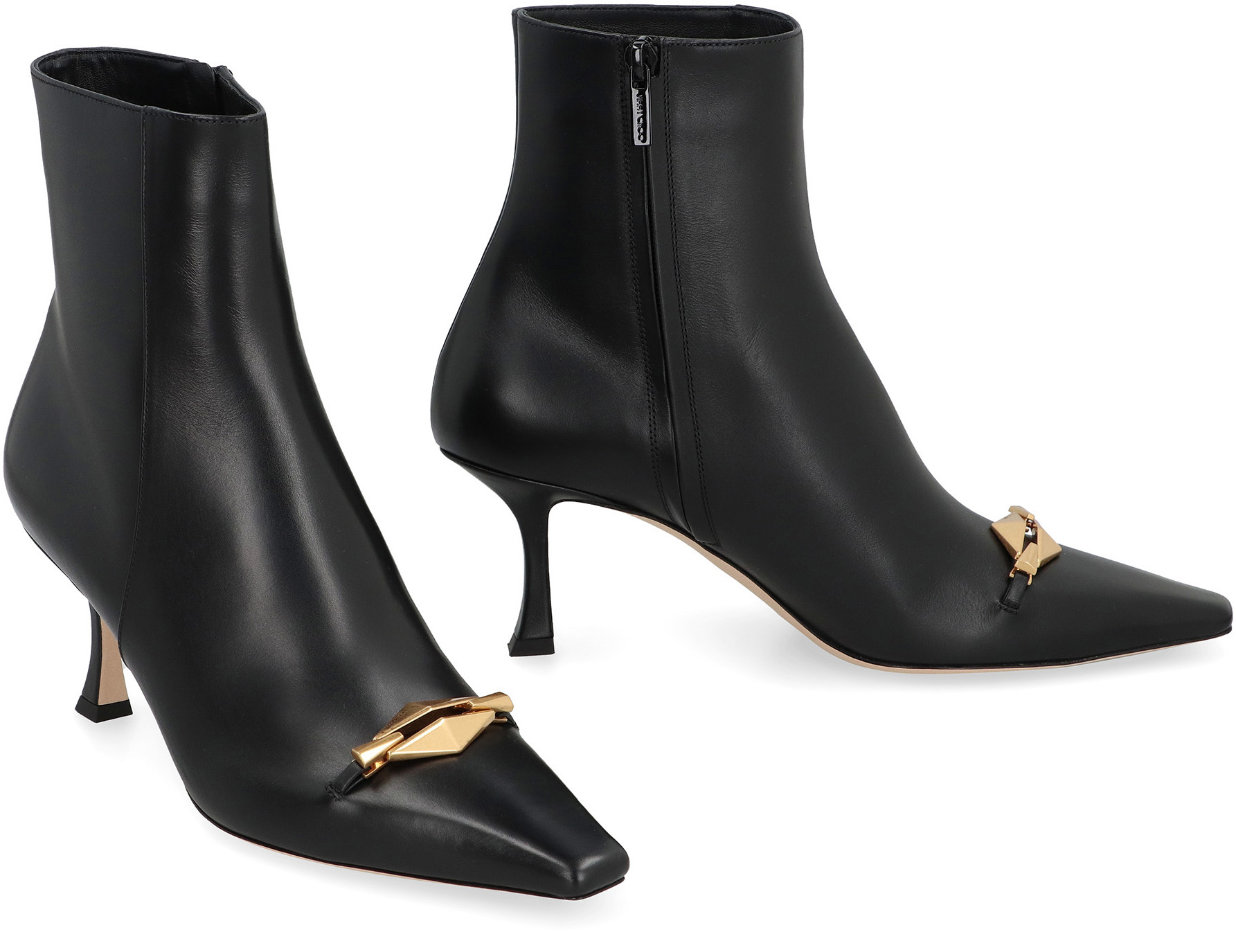 [Jimmy Choo] Ankle Boots SS25 RYKERAB70BXK_BLACKGOLD