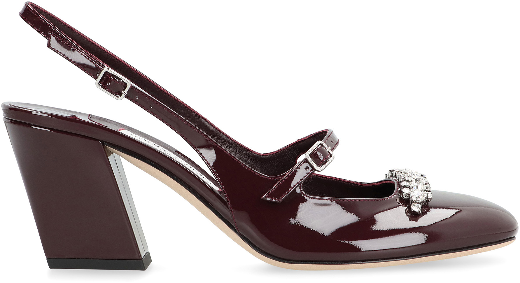 [Jimmy Choo] Pumps FW25 BELINDASB70PAT_DEEPMERLOT
