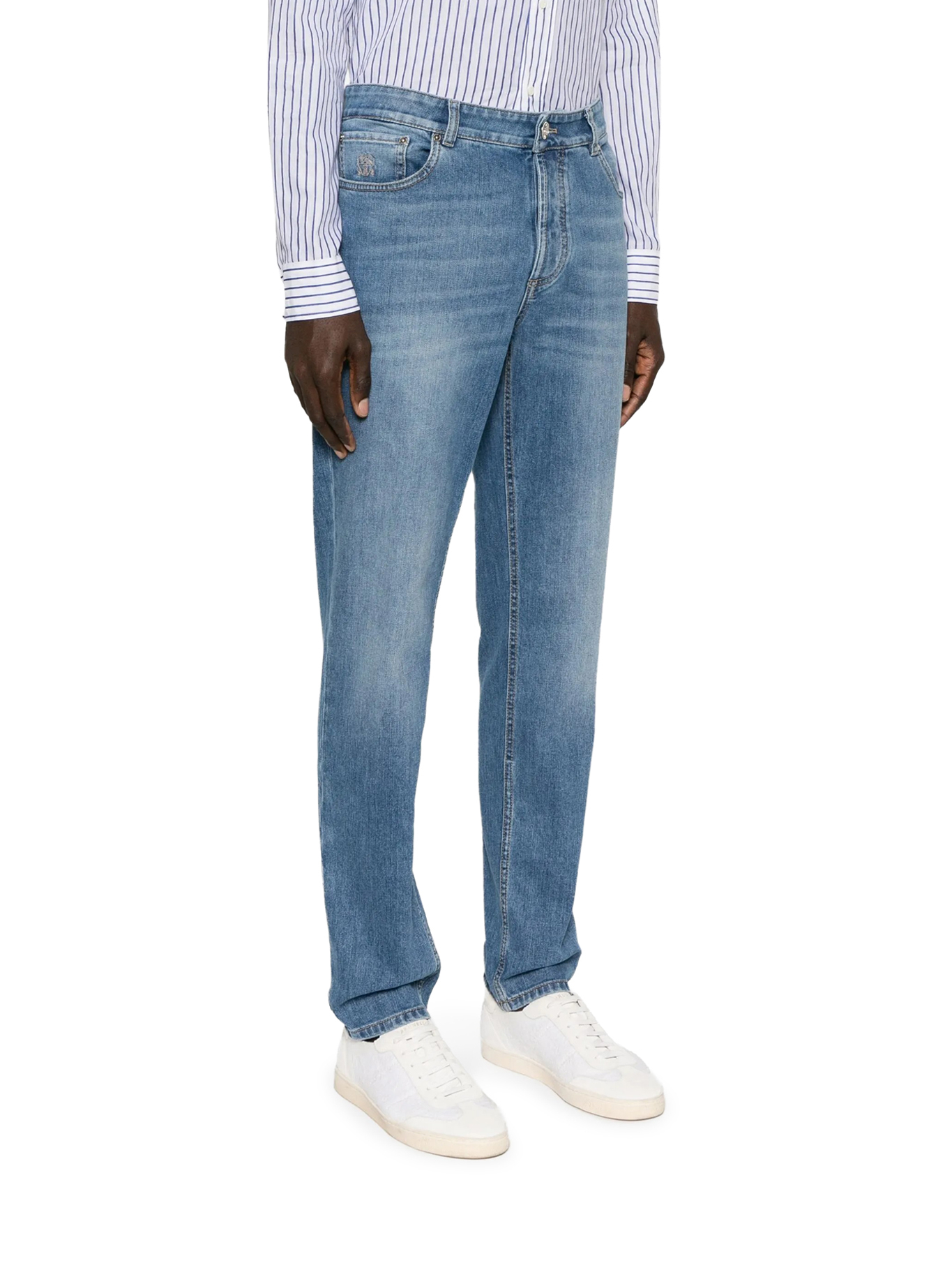 [Brunello Cucinelli] Jeans FW26 M283PD3210C1470 LIGHT DENIM