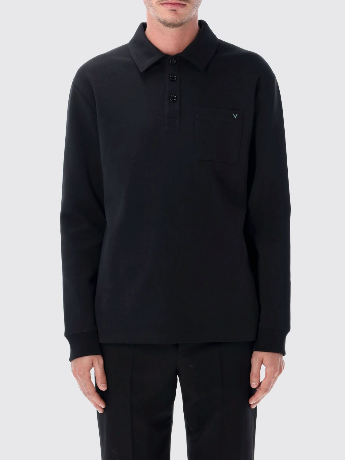 [Valentino] T-shirts Long Sleeve FW26 9V3MH04UBHH 0NO