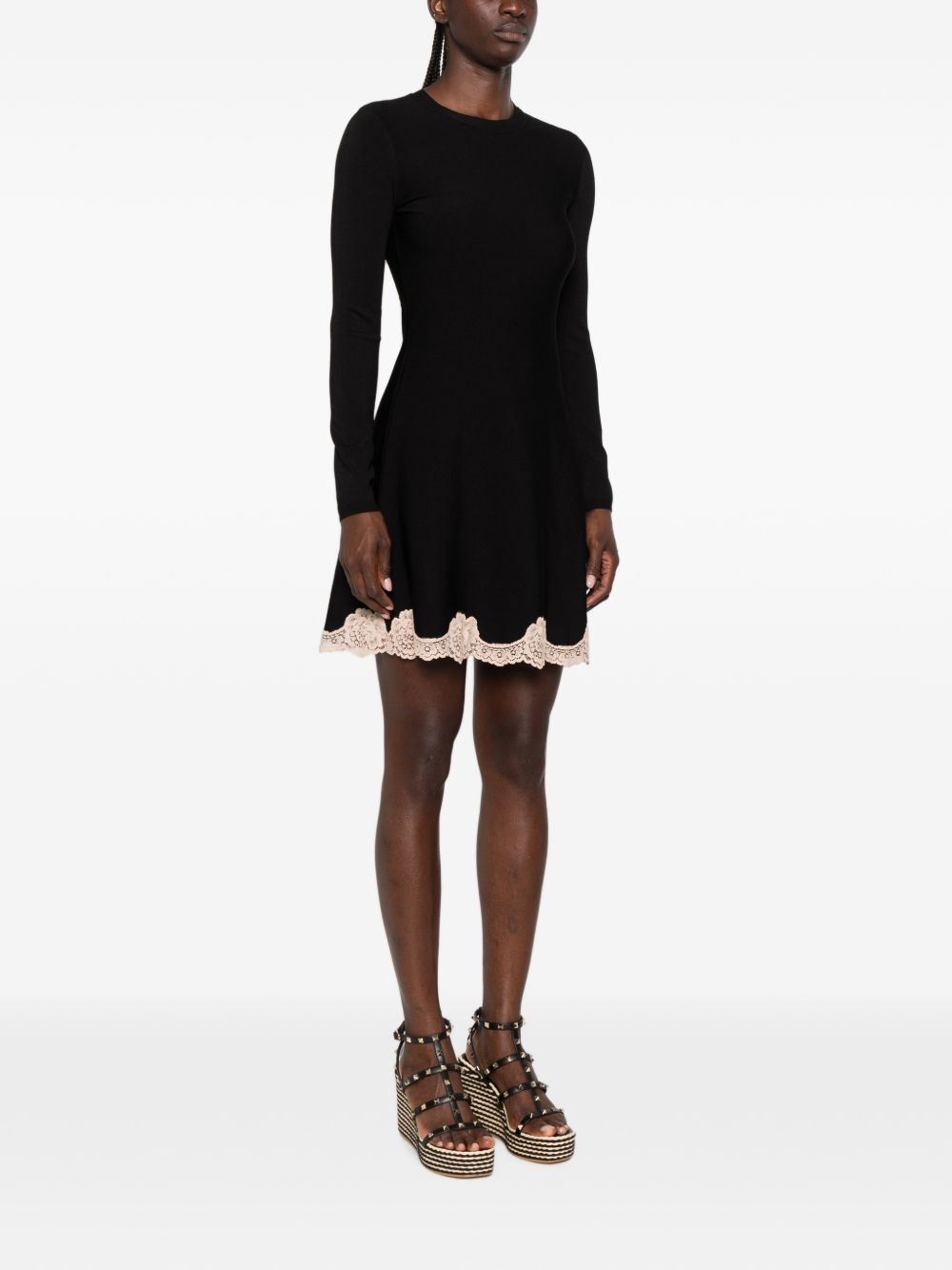 [Valentino] Long sleeve dress FW26 BKD16BAE60NO