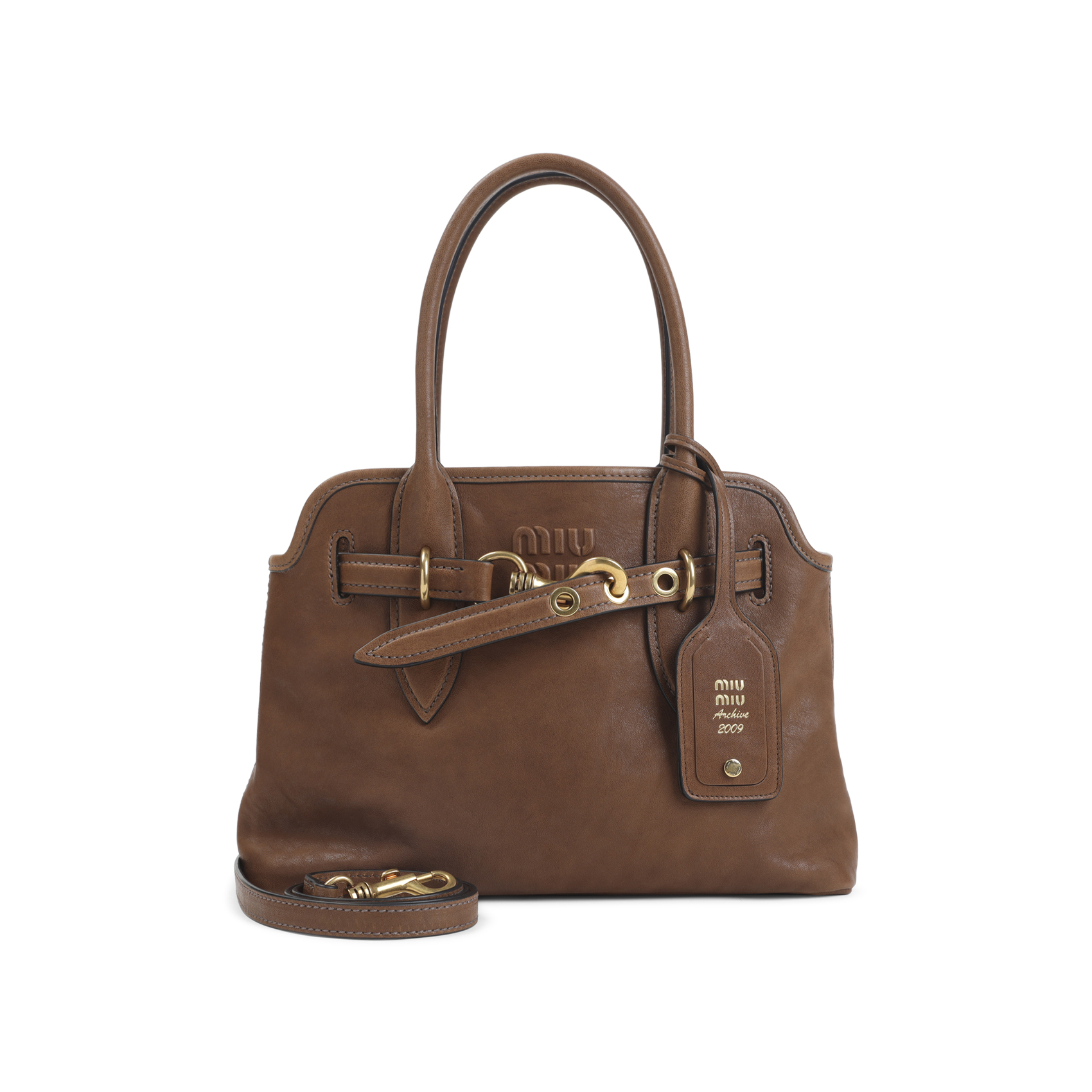 [Miu Miu] Shoulder bag FW26 5BA292VOON.2BBL