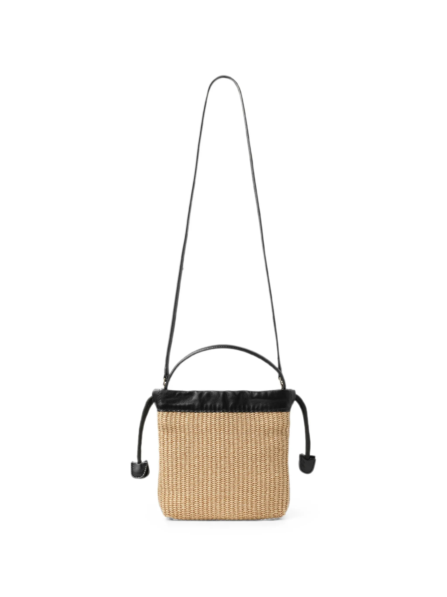 [Jimmy Choo] Tote bag FW26 DRAWSTRINGPOUCHTHQNATURALBLACK