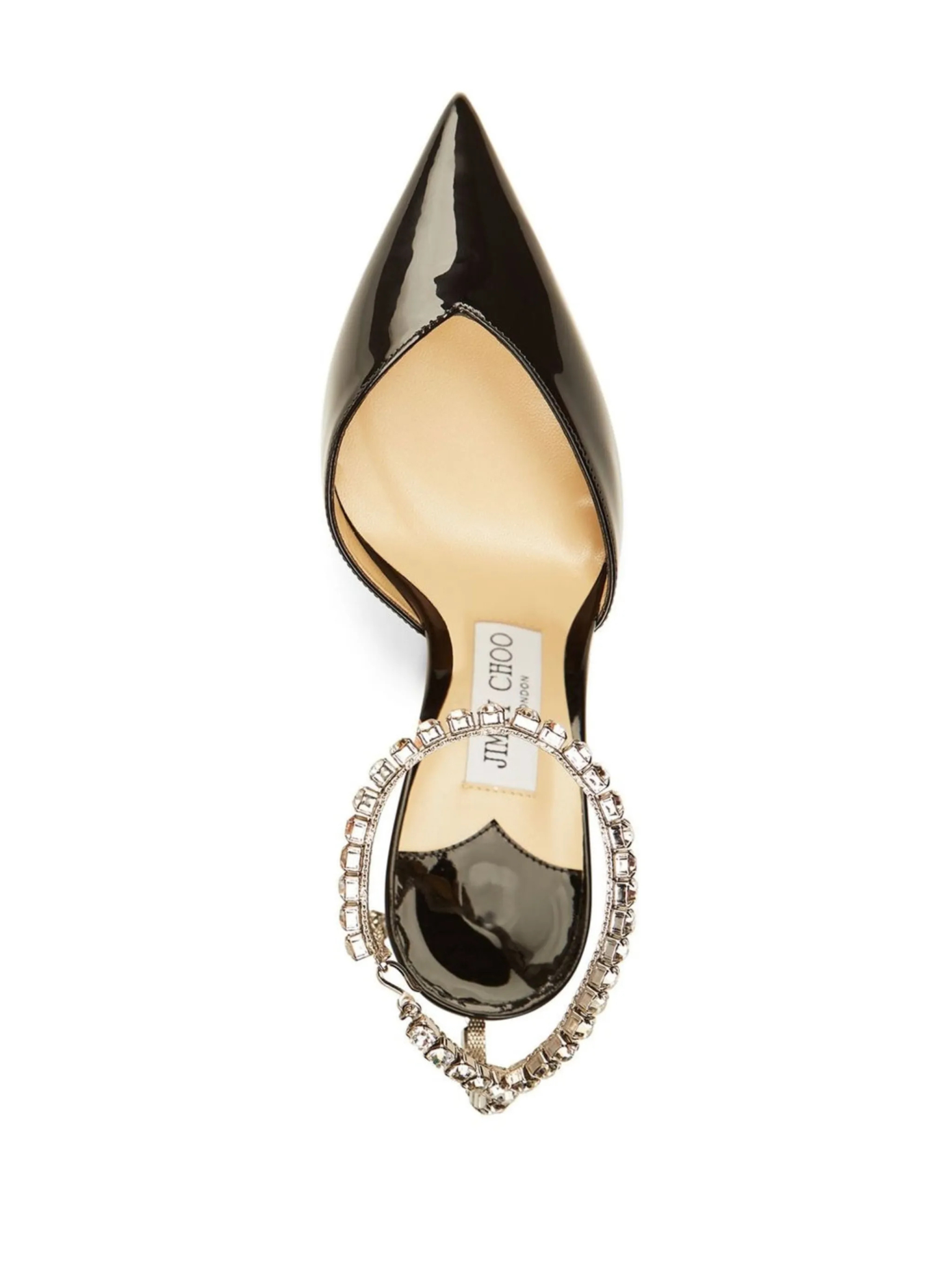 [Jimmy Choo] Pumps FW26 SAEDA85BOBBLACKCRYSTAL