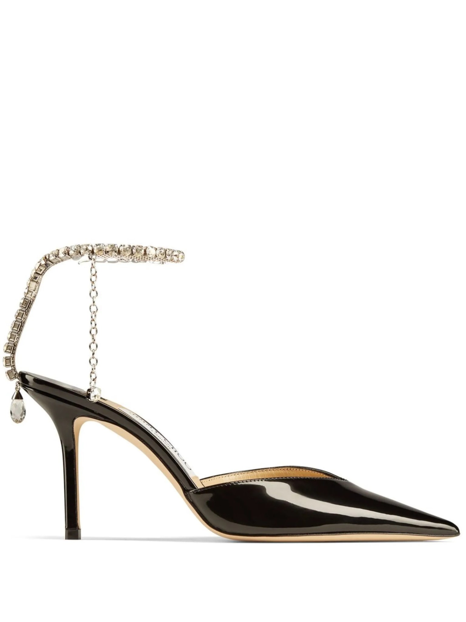 [Jimmy Choo] Pumps FW26 SAEDA85BOBBLACKCRYSTAL