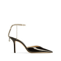 [Jimmy Choo] Pumps FW26 SAEDA85BOBBLACKCRYSTAL
