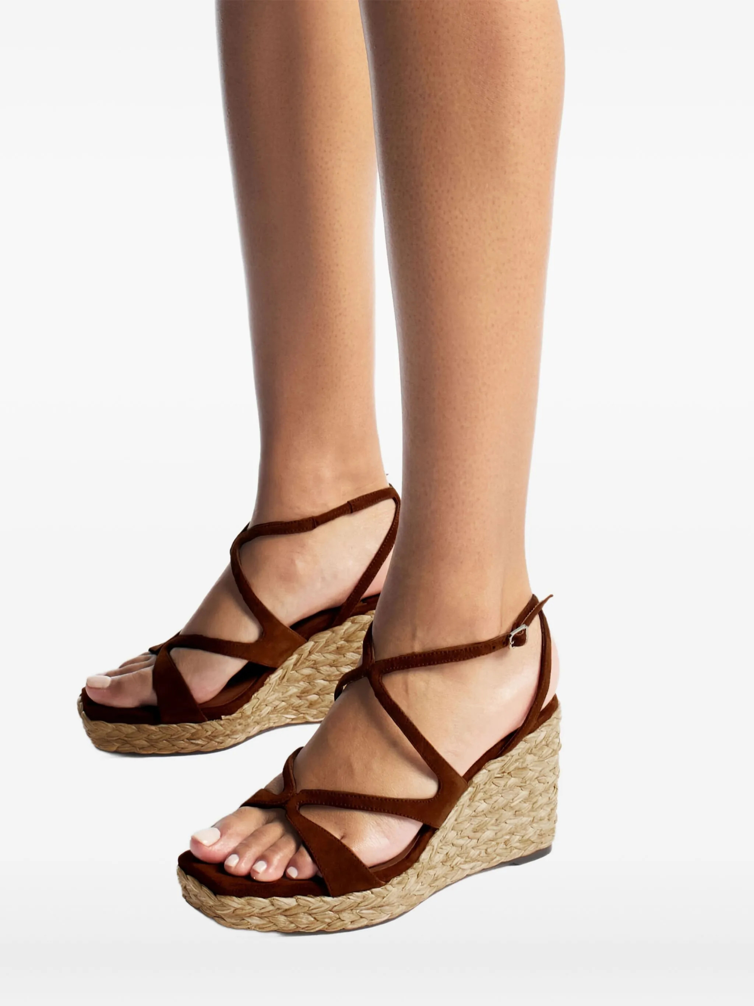 [Jimmy Choo] Espadrille FW26 AYLA85CUGCOFFEE