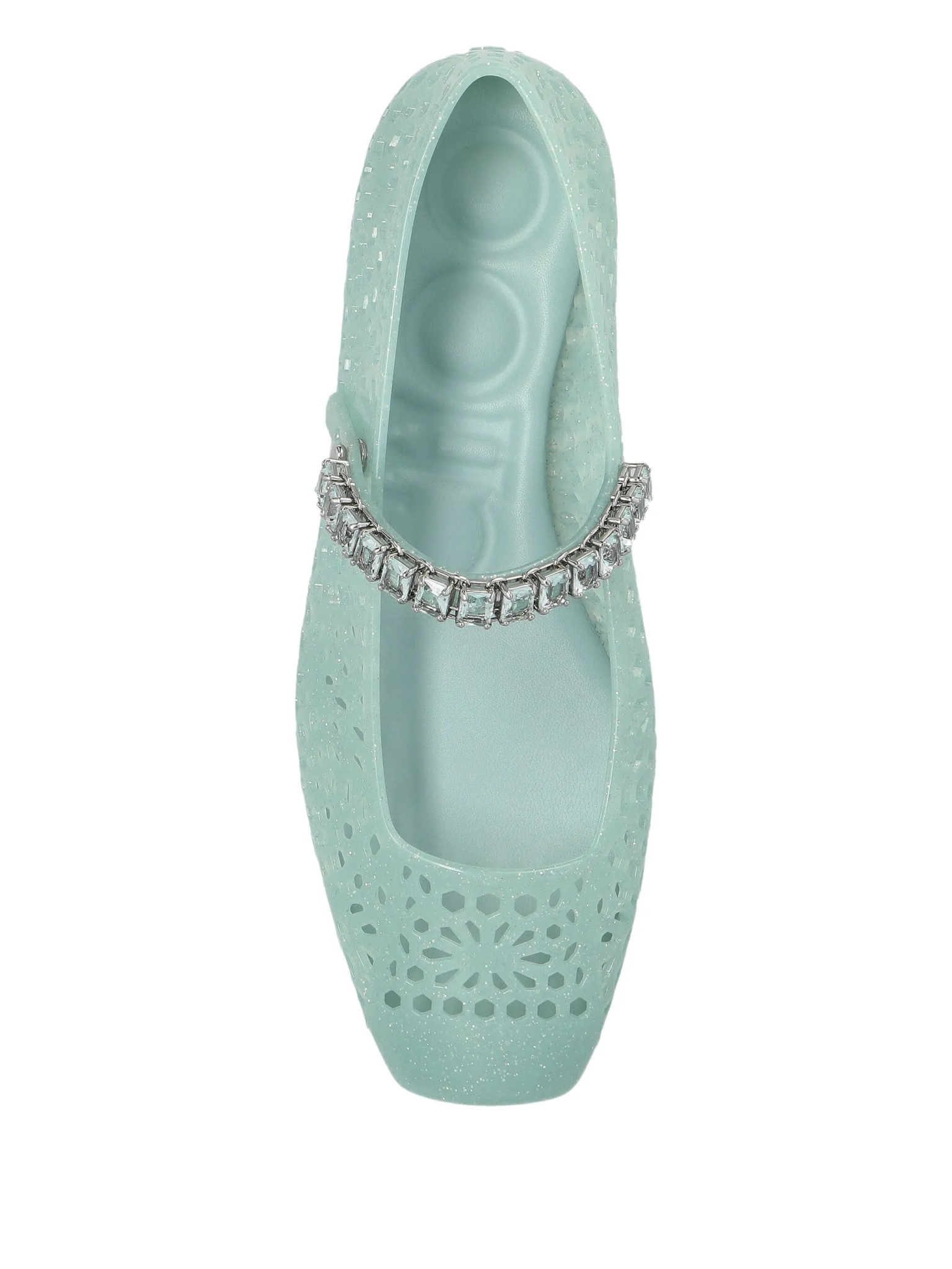 [Jimmy Choo] Flat shoes FW26 THEJELLYNTXLIGHTVERDE