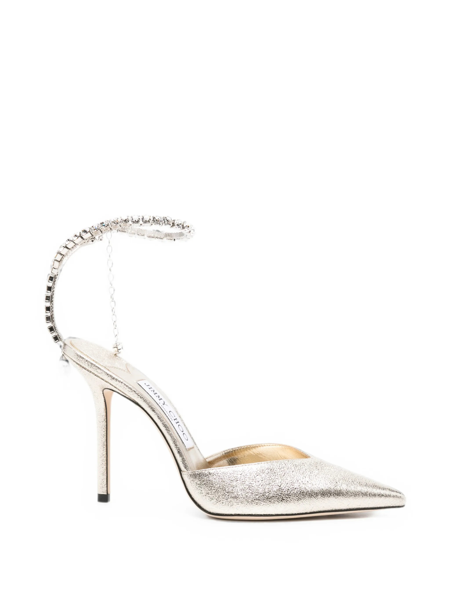 [Jimmy Choo] Pumps FW26 SAEDA100DQMPLATINUMCRYSTAL