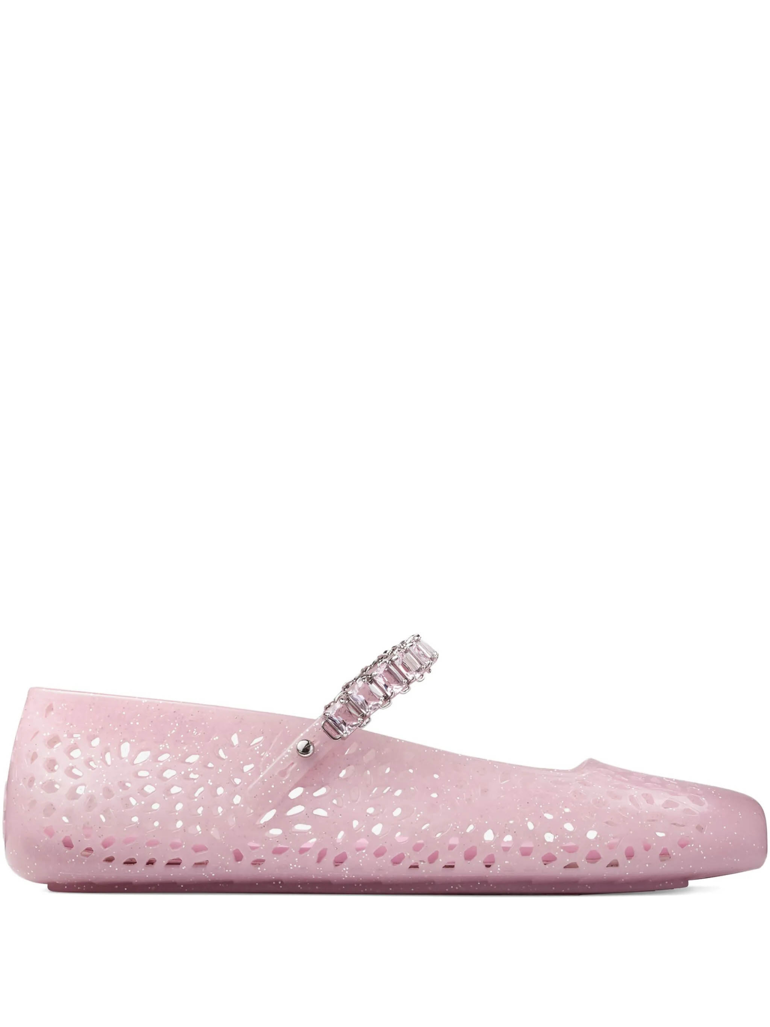 [Jimmy Choo] Flat shoes FW26 THEJELLYNTXCOTTONCANDYSILVER