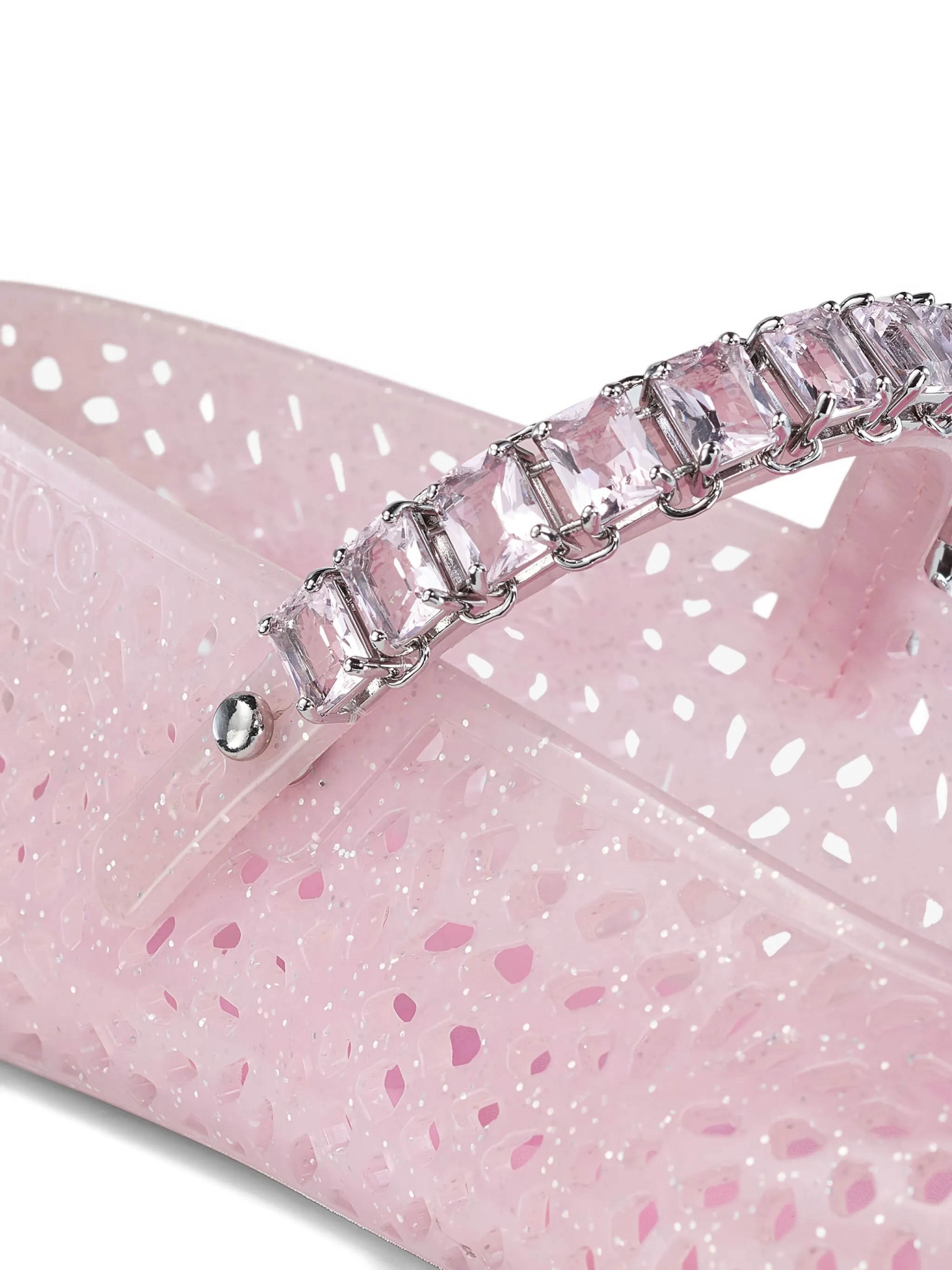 [Jimmy Choo] Flat shoes FW26 THEJELLYNTXCOTTONCANDYSILVER