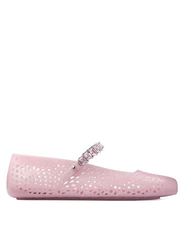 [Jimmy Choo] Flat shoes FW26 THEJELLYNTXCOTTONCANDYSILVER