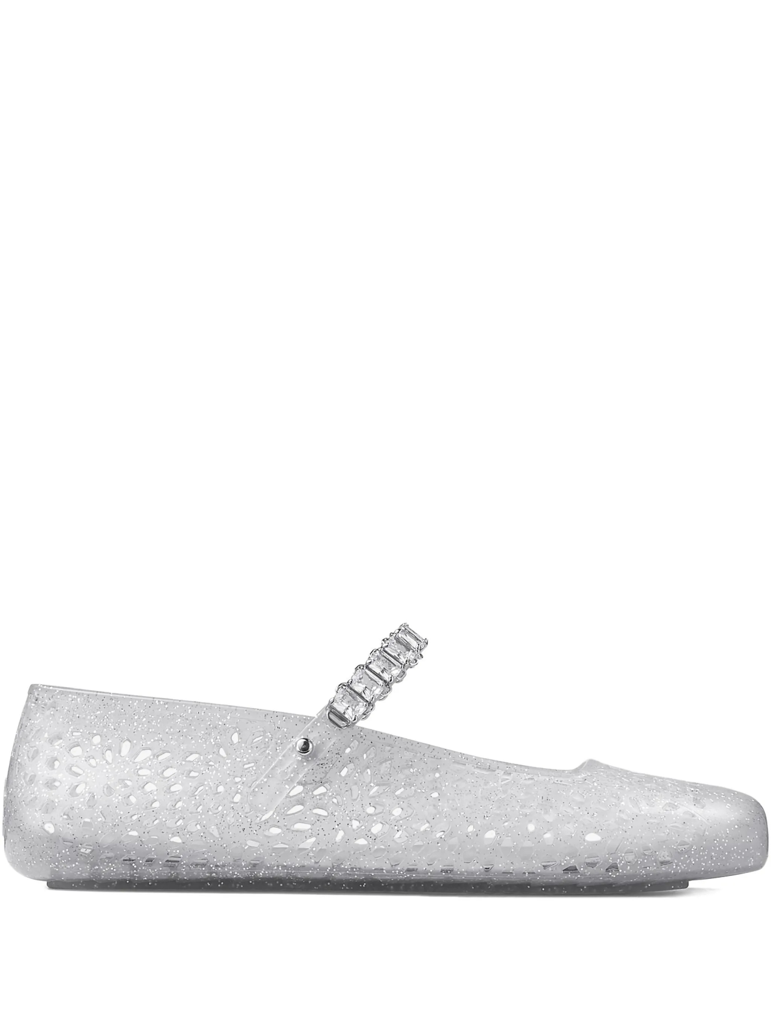 [Jimmy Choo] Flat shoes FW26 THEJELLYNTXCLEARSILVER
