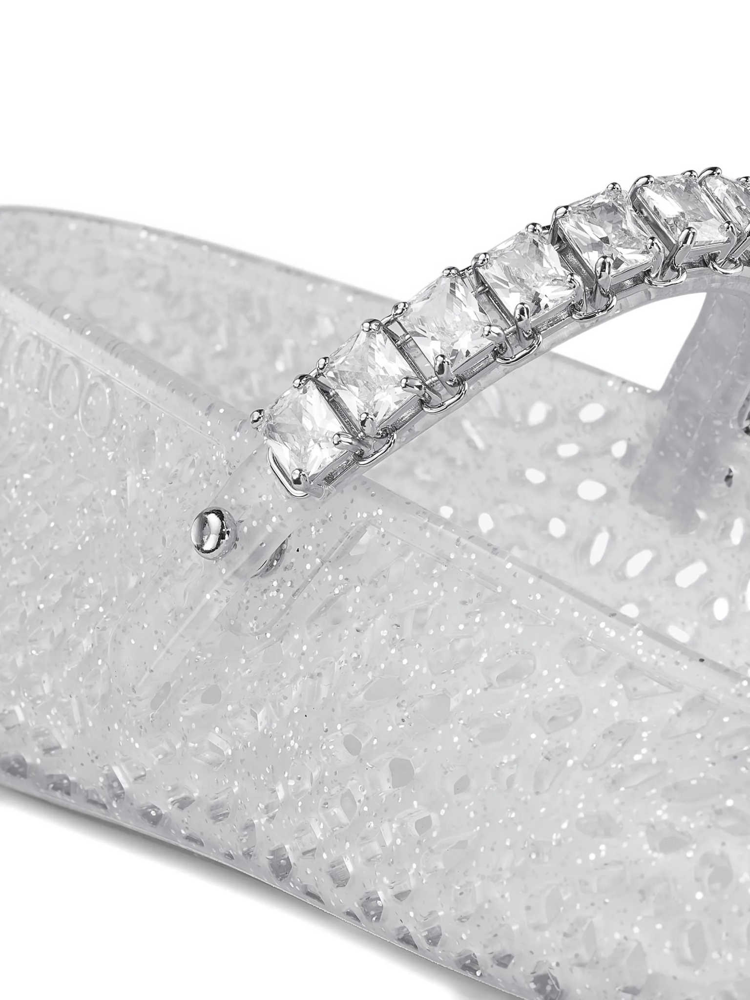 [Jimmy Choo] Flat shoes FW26 THEJELLYNTXCLEARSILVER