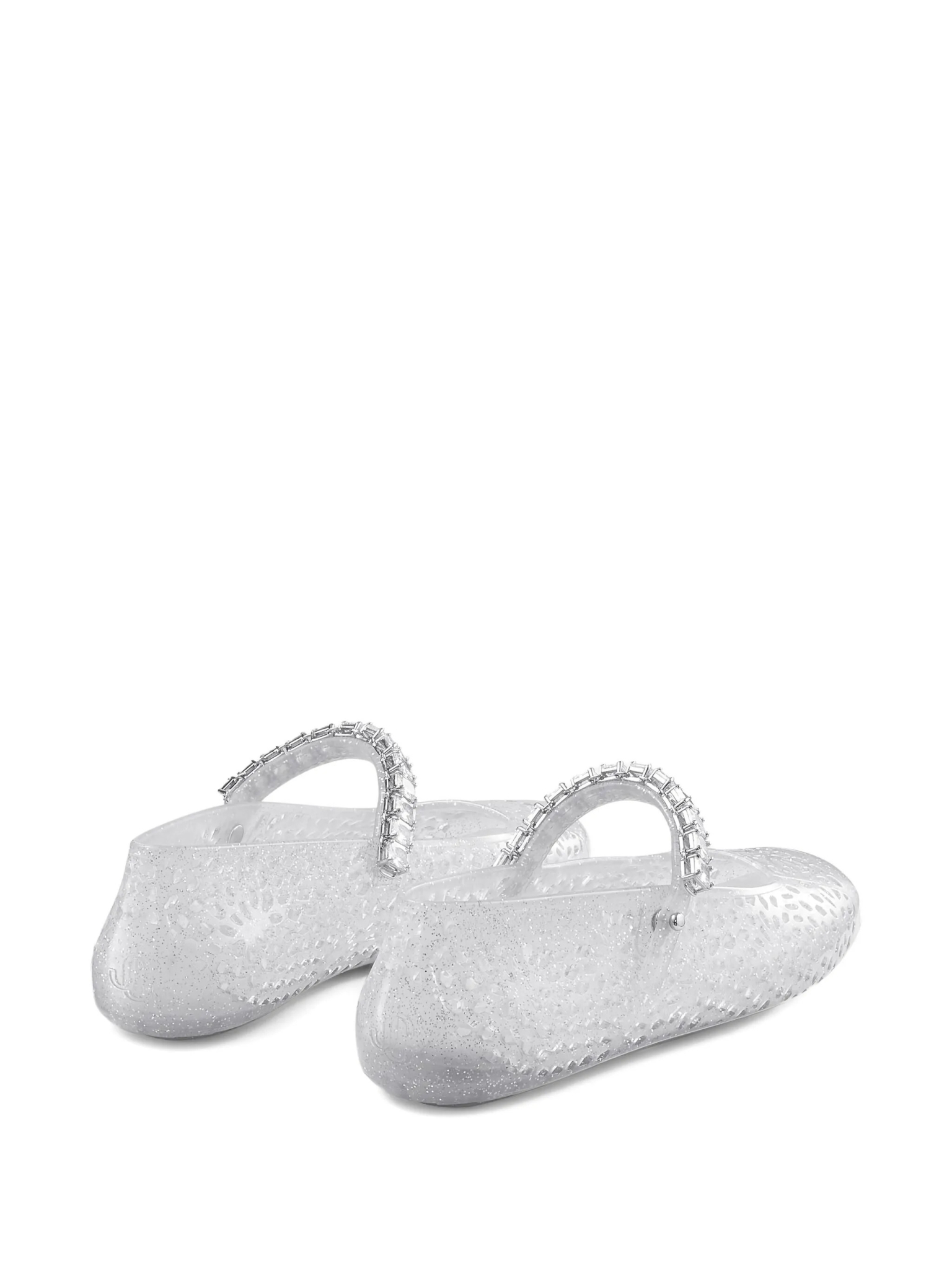 [Jimmy Choo] Flat shoes FW26 THEJELLYNTXCLEARSILVER