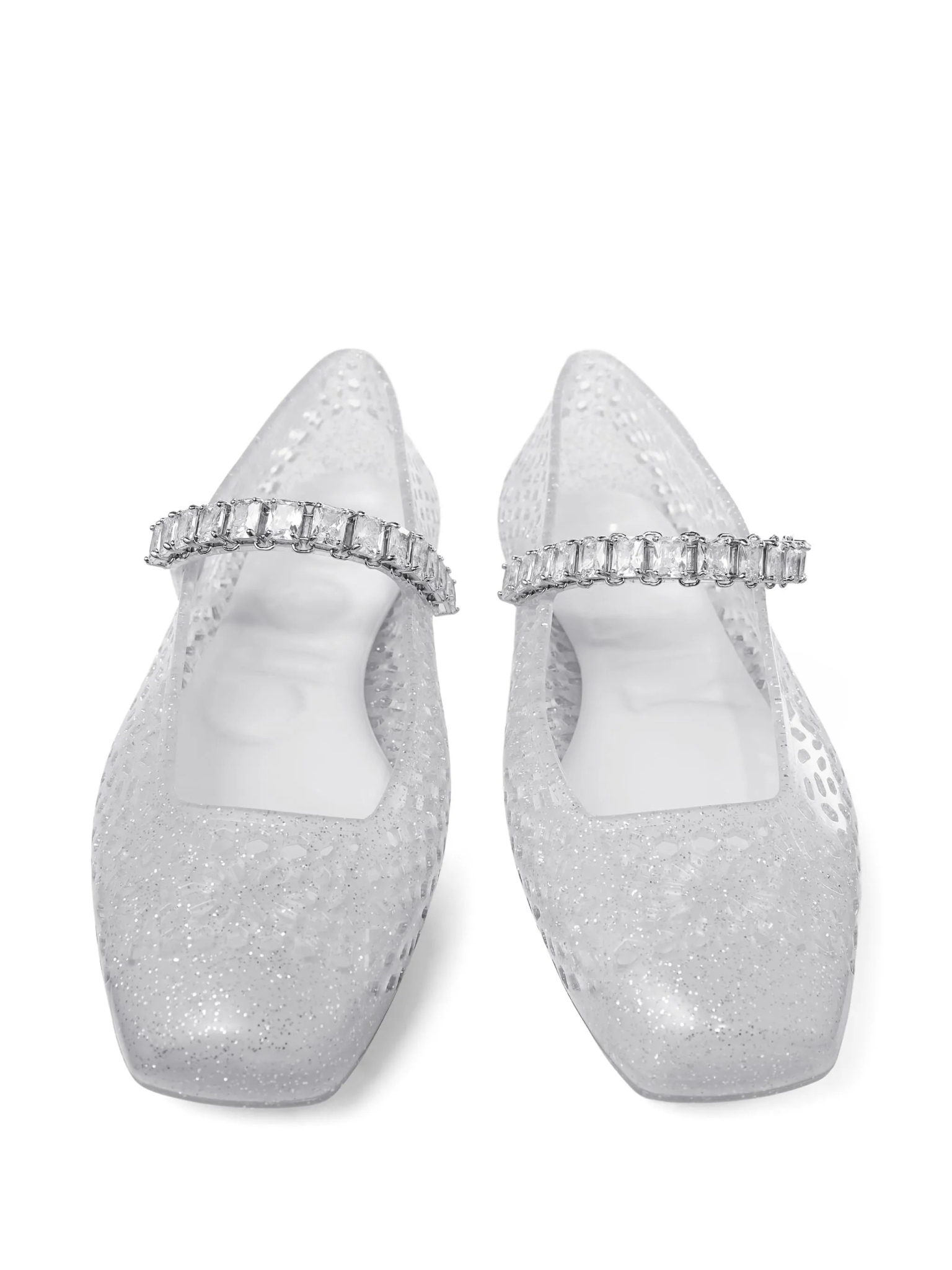 [Jimmy Choo] Flat shoes FW26 THEJELLYNTXCLEARSILVER