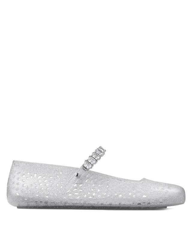 [Jimmy Choo] Flat shoes FW26 THEJELLYNTXCLEARSILVER