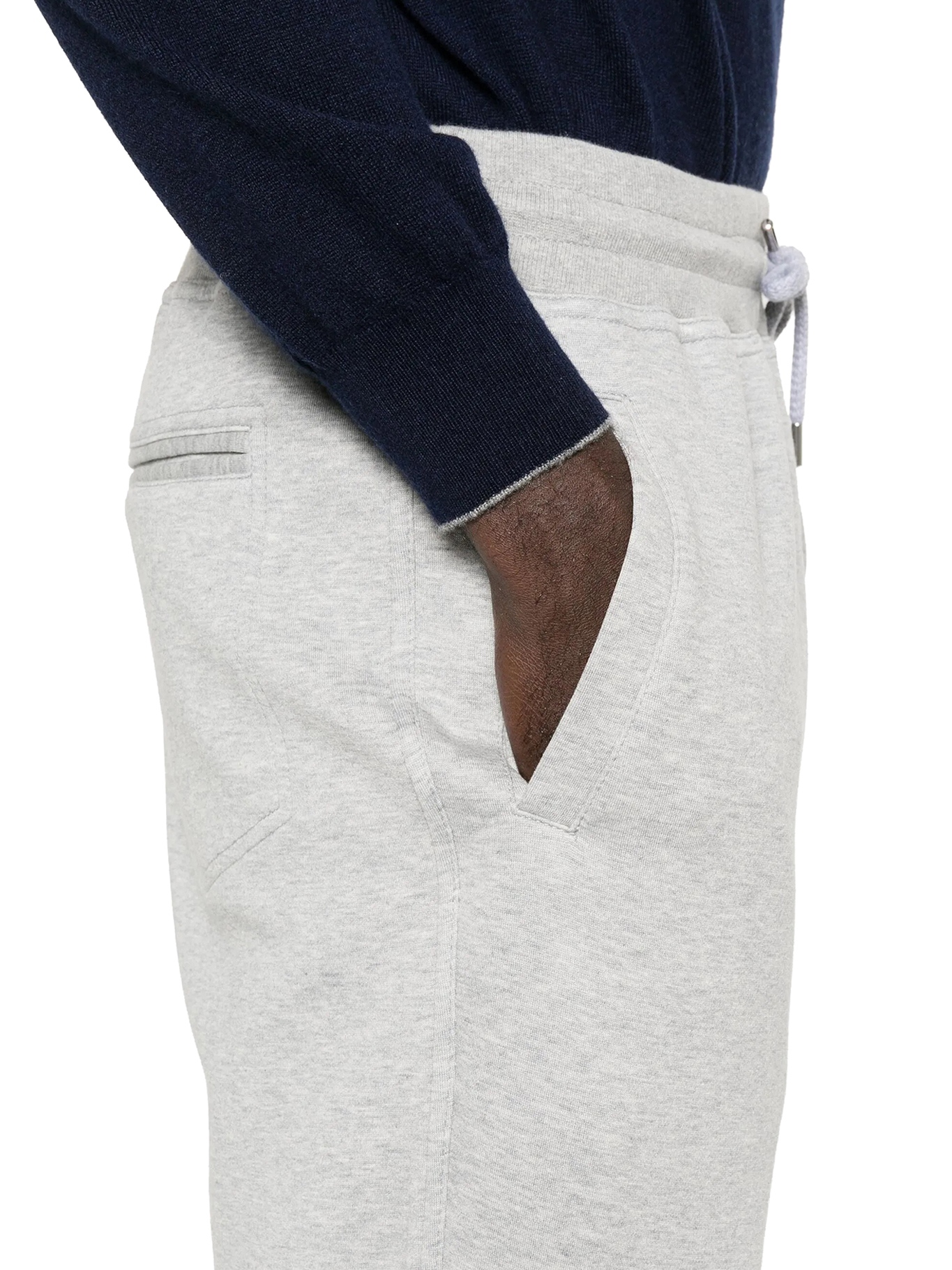 [Brunello Cucinelli] Training Pants FW26 MM8313243GC1252 MEDIUM GREY
