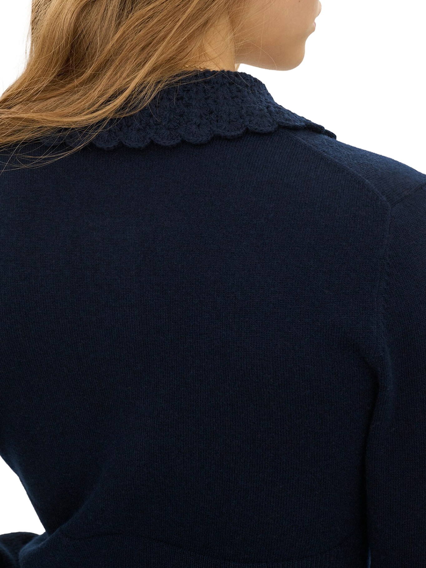 [Chloe] Knitwear FW26 CH26AMC167114C3 INK NAVY