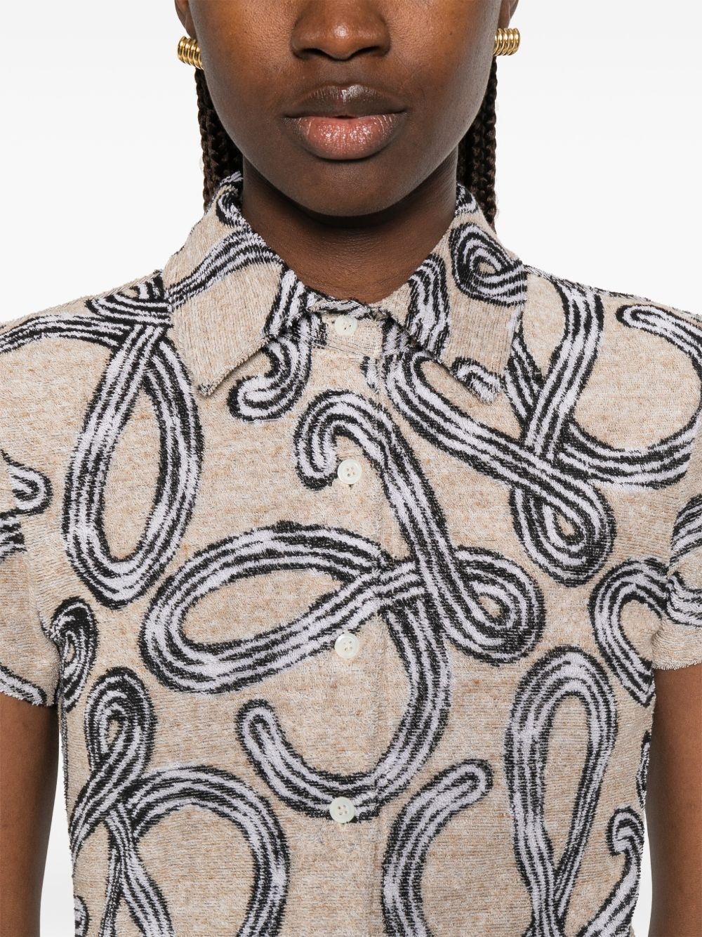 [LOEWE PAULA'S IBIZA] Shirts Short Sleeve SS26 S616Y23X592152