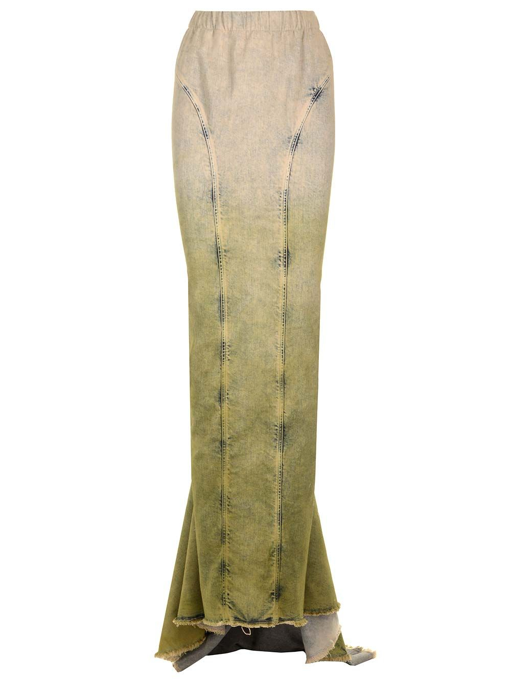 [Moncler X Rick Owens] Long skirt SS24 MU02C2D01 M363428D