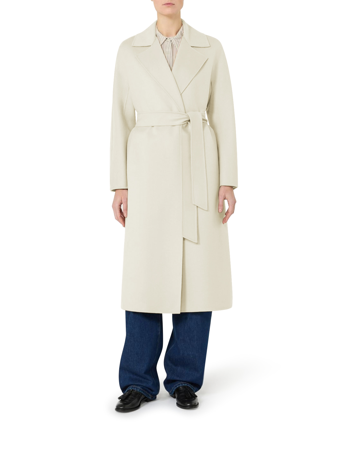 [MAX MARA STUDIO] Cape FW26 2616011011600003 BIANCO