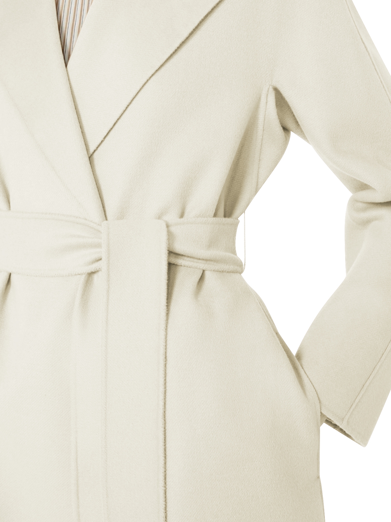 [MAX MARA STUDIO] Cape FW26 2616011011600003 BIANCO