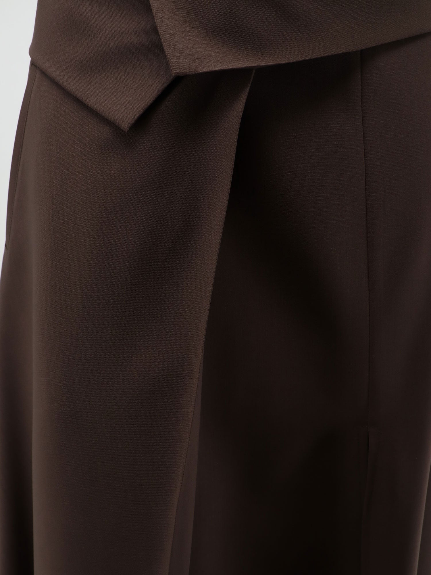 [Alysi] Long skirt FW26 166001A6055COCOA