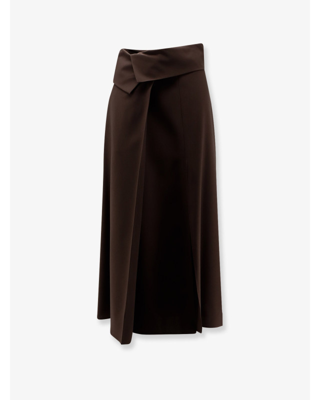 [Alysi] Long skirt FW26 166001A6055COCOA