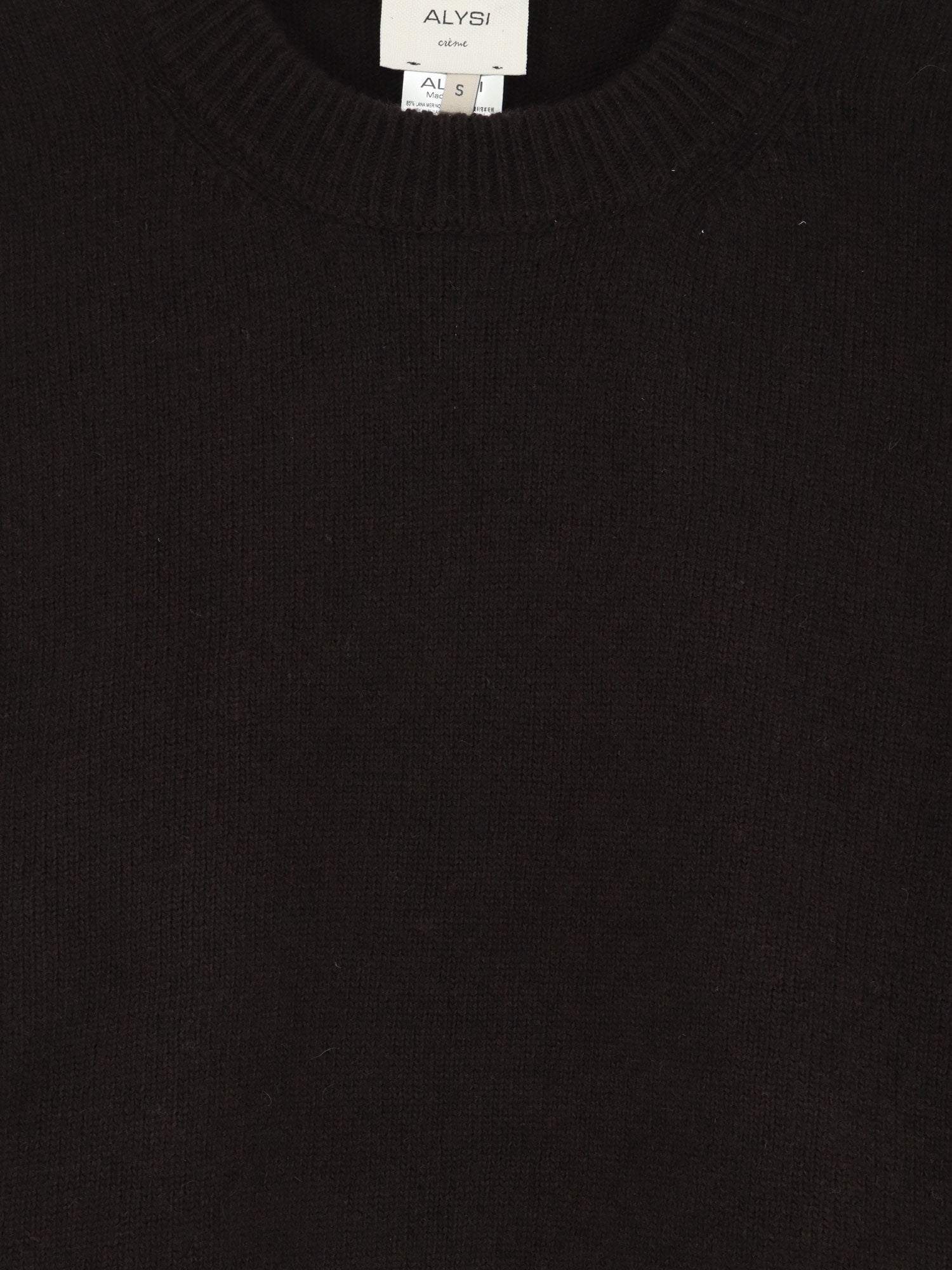 [Alysi] Knitwear FW26 266435A6008CACAO