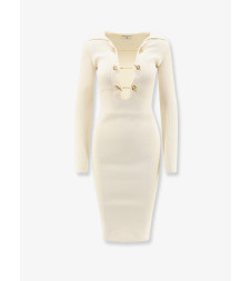 [ELISABETTA FRANCHI] Long sleeve dress FW26 AM01S66E2193