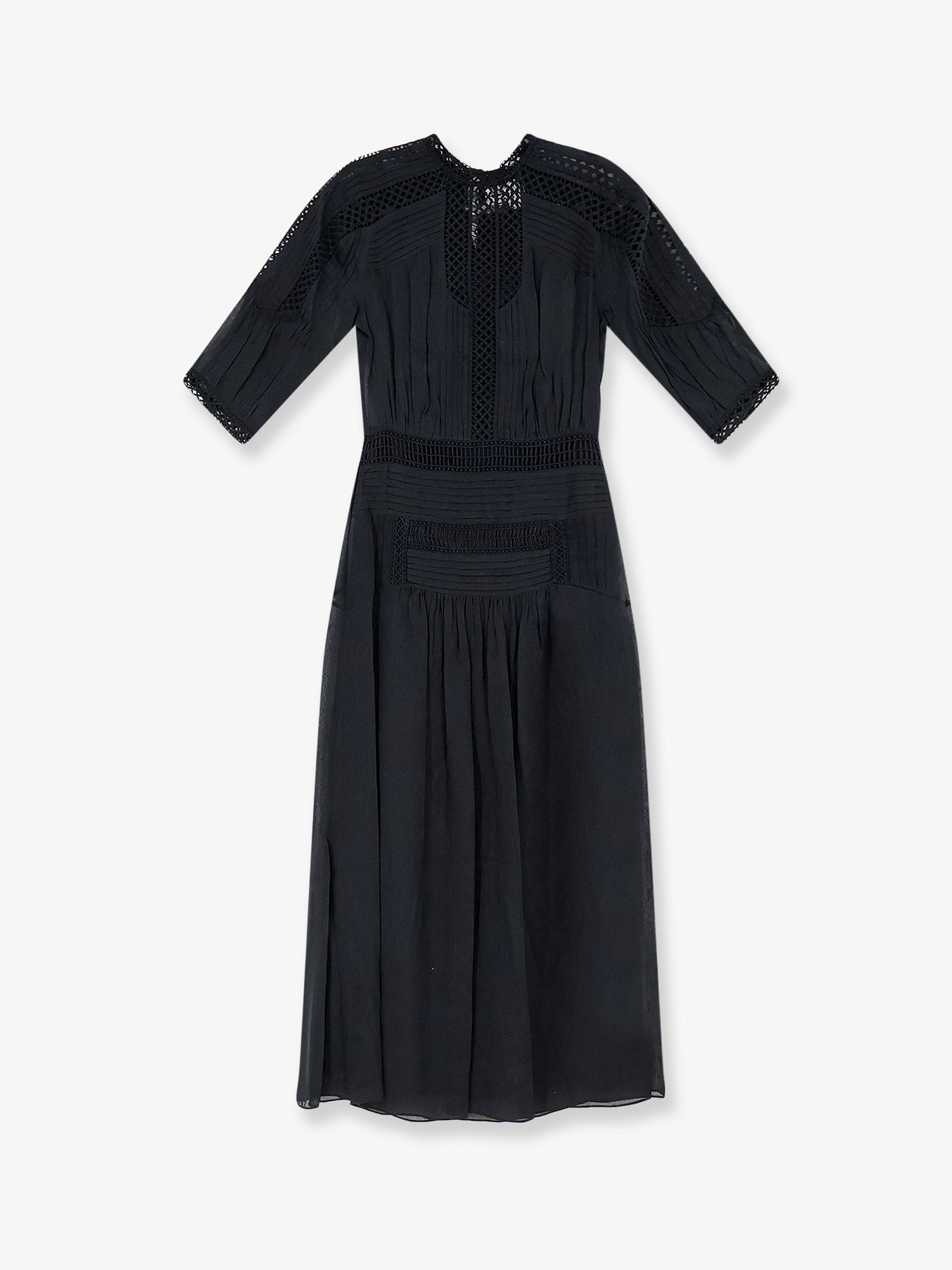 [Marant Etoile] Dress FW26 RO1112FAD3J04E01BK