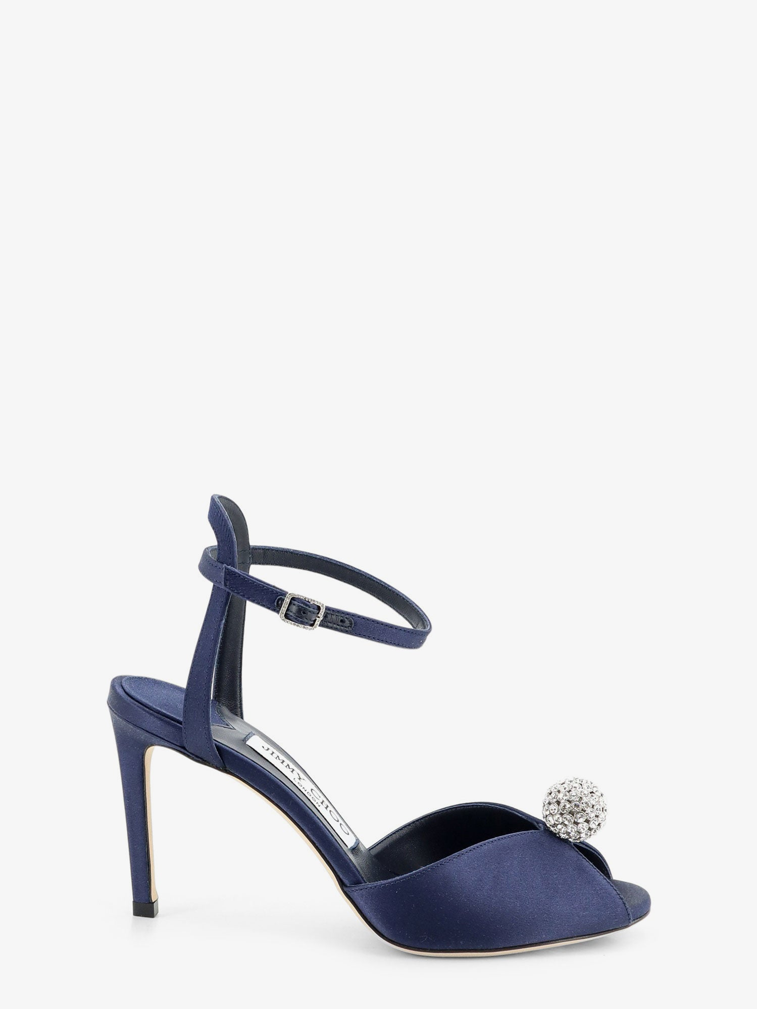 [Jimmy Choo] Sandals FW26 SACORA85WCZMARINECRYSTAL