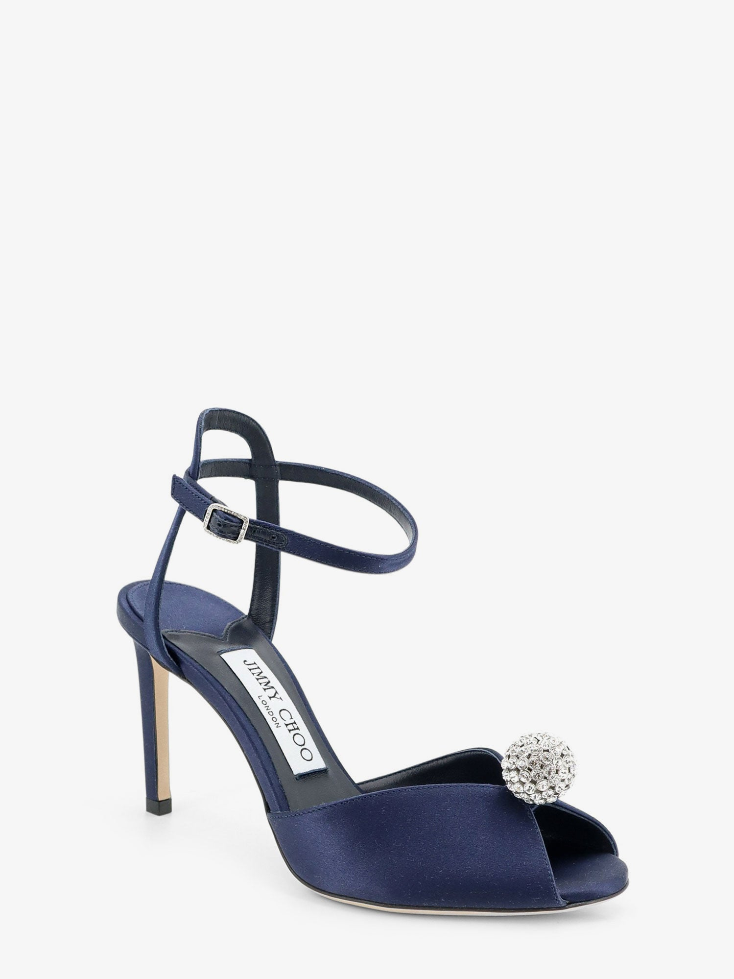 [Jimmy Choo] Sandals FW26 SACORA85WCZMARINECRYSTAL