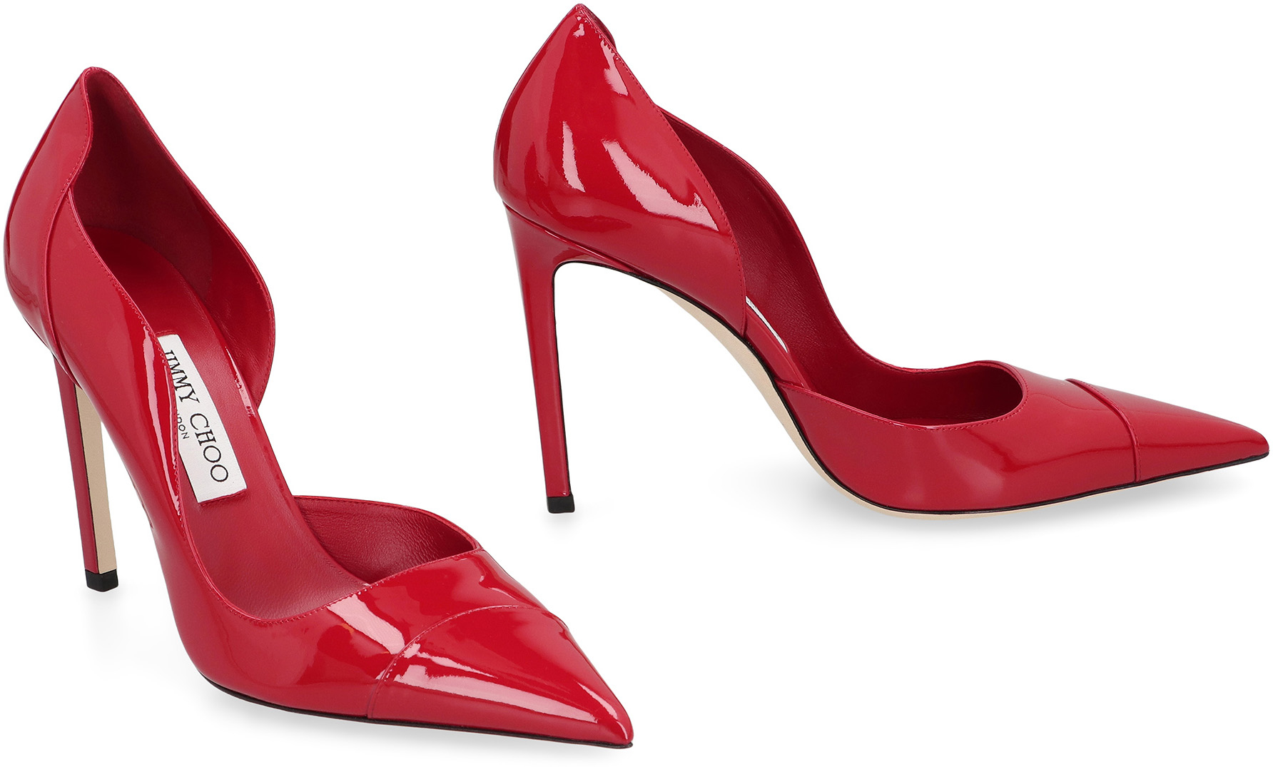 [Jimmy Choo] Pumps FW25 BRIGITTE100PAT_RUBYRED