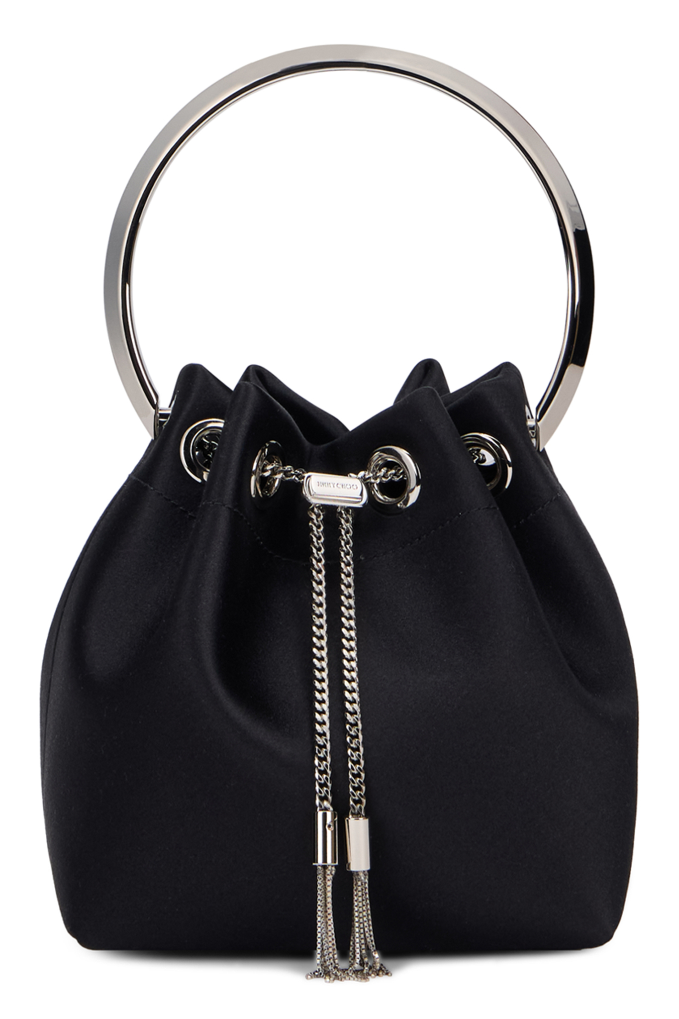 [Jimmy Choo] Tote bag CO BONBONFUQ_BLACKSILVER