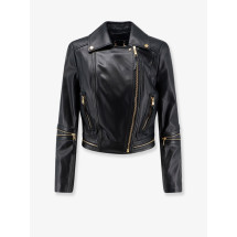 [ELISABETTA FRANCHI] Leather Jacket FW26 GD01Z66E2110