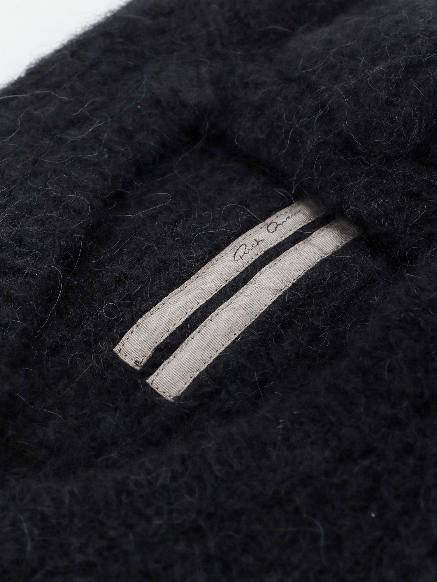 [Rick Owens] Beanie FW26 RU02F4490KWP09