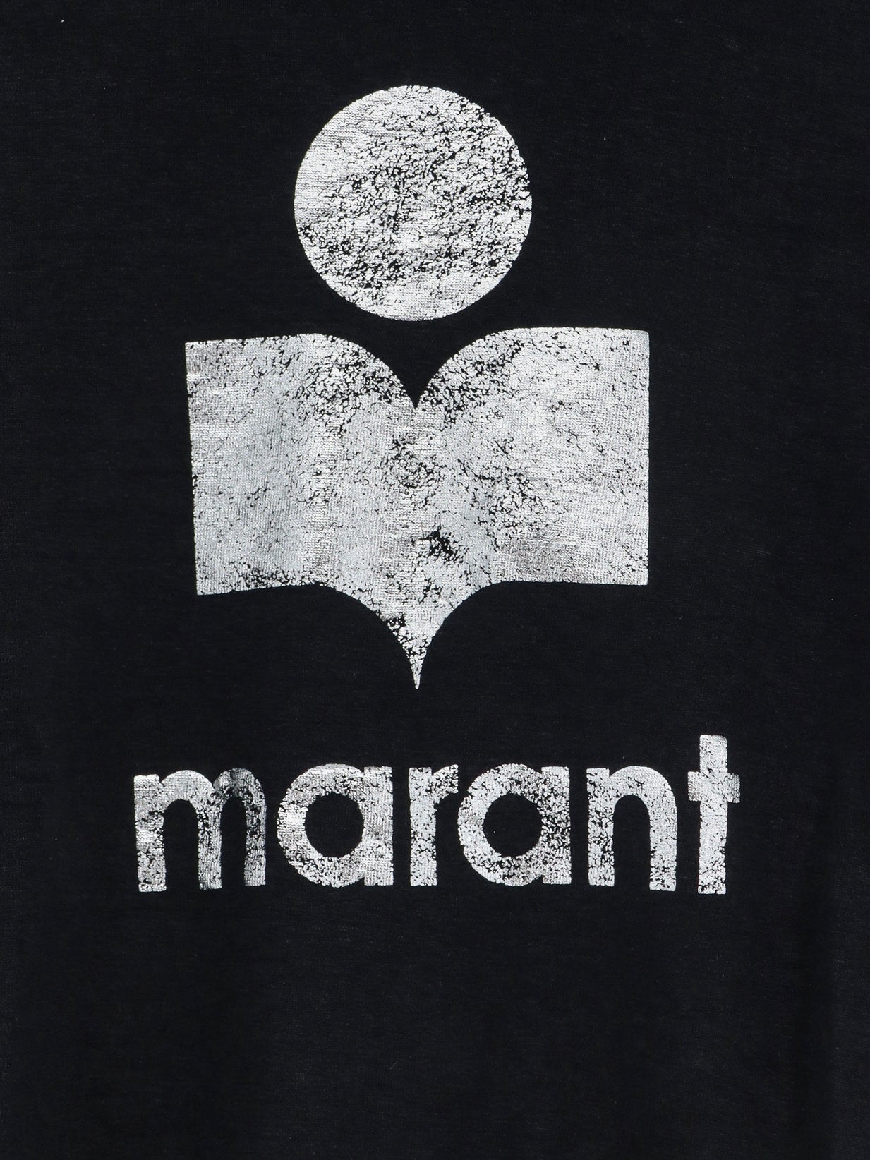 [Marant Etoile] T-shirts Long Sleeve FW26 TS0005FAA1N10E01BK