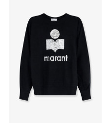 [Marant Etoile] T-shirts Long Sleeve FW26 TS0005FAA1N10E01BK