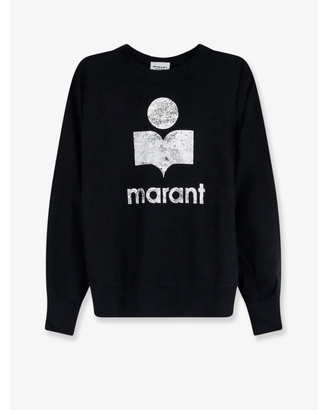 [Marant Etoile] T-shirts Long Sleeve FW26 TS0005FAA1N10E01BK