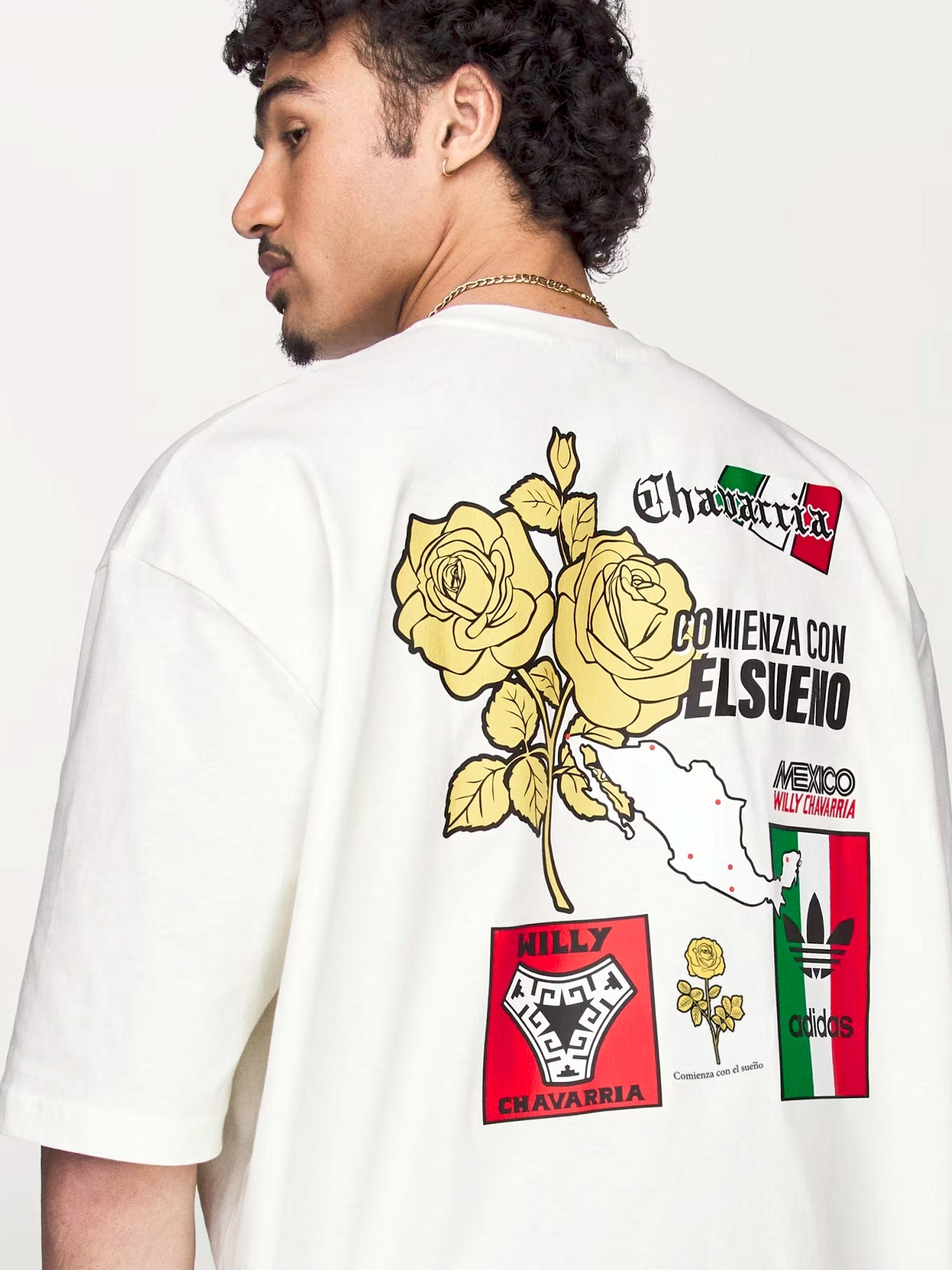 [ADIDAS X WILLY CHAVARRIA] T-shirts Short Sleeve FW26 KY7707OWHITE