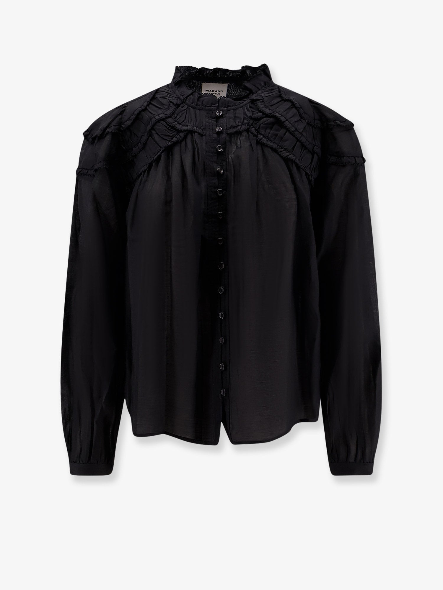 [Marant Etoile] Shirt FW26 HT0681FBB3J04E01BK