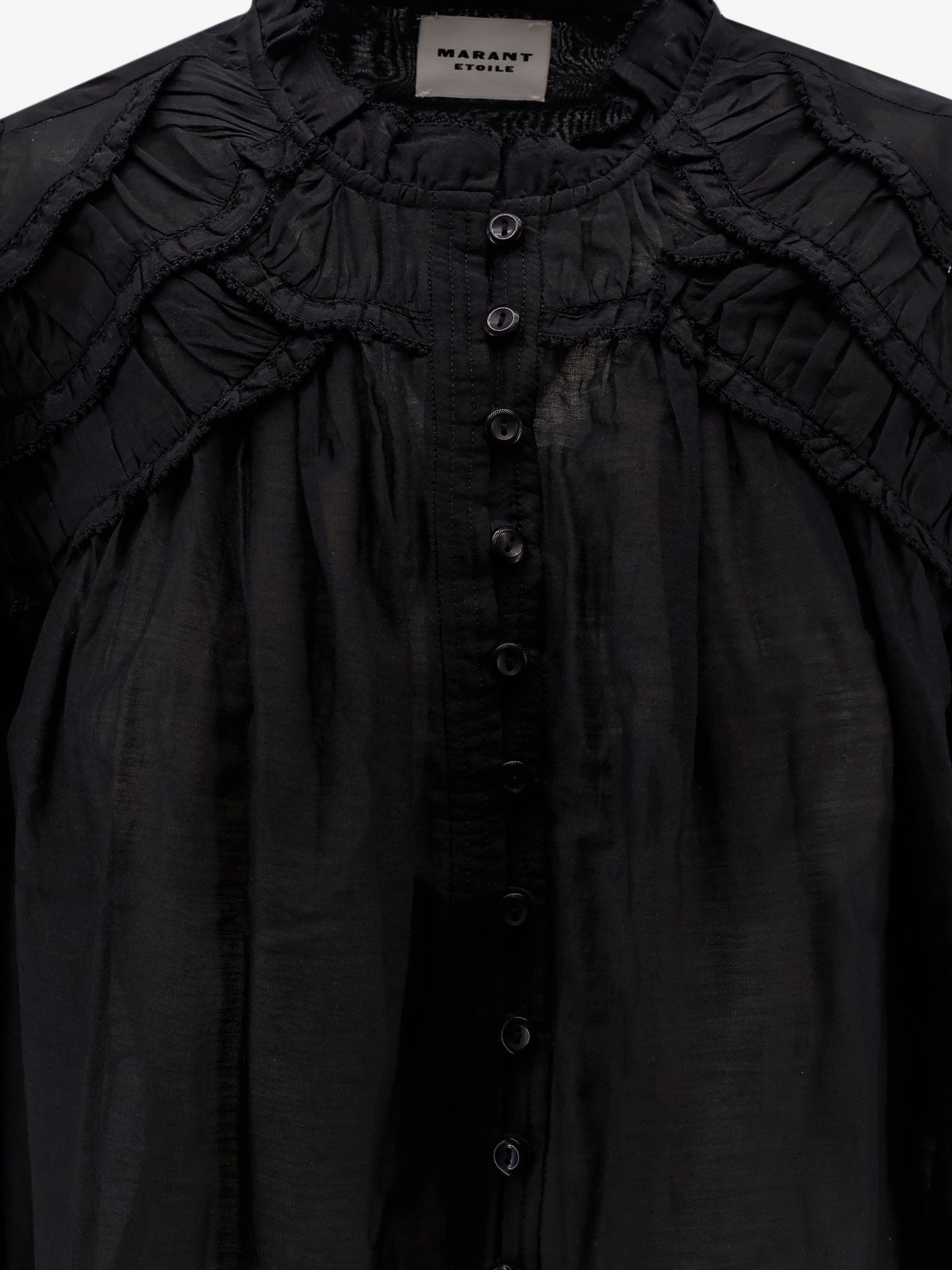 [Marant Etoile] Shirt FW26 HT0681FBB3J04E01BK