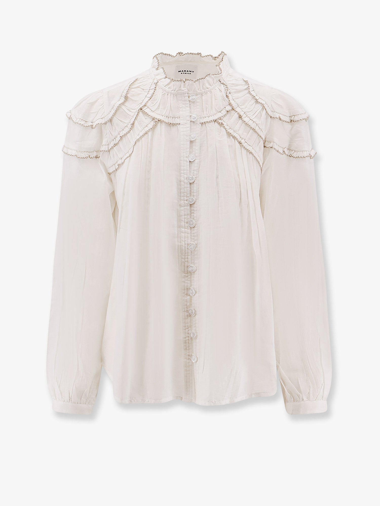 [Marant Etoile] Shirt FW26 HT0681FBB3J04E20WH