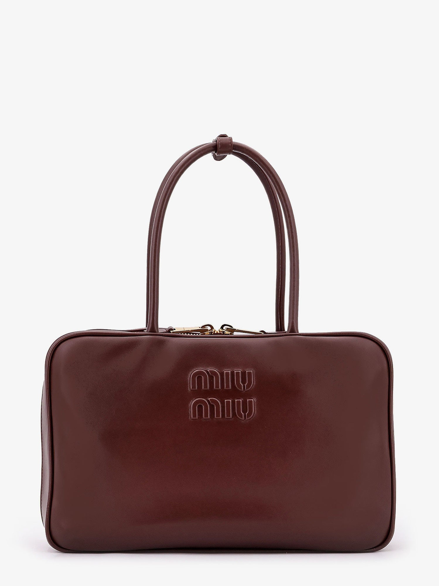 [Miu Miu] Tote bag FW26 5BB117VMON2CRWF0NBL